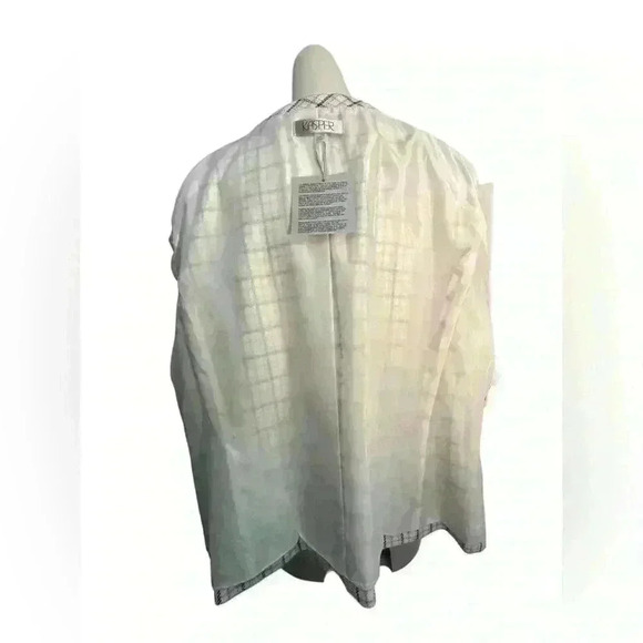 NWT Kasper Women’s Plaid Pink and Black Blazer Size 22 - Picture 5 of 10